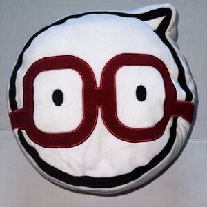 Farmers insurance federal credit union emoji stuffed pillow